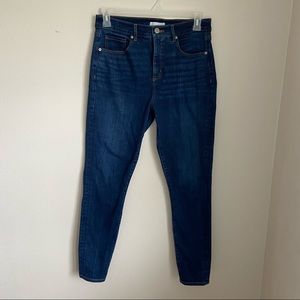 LOFT High Waisted Skinny Jeans
